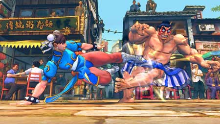 Игра Street Fighter IV файтинг Capcom